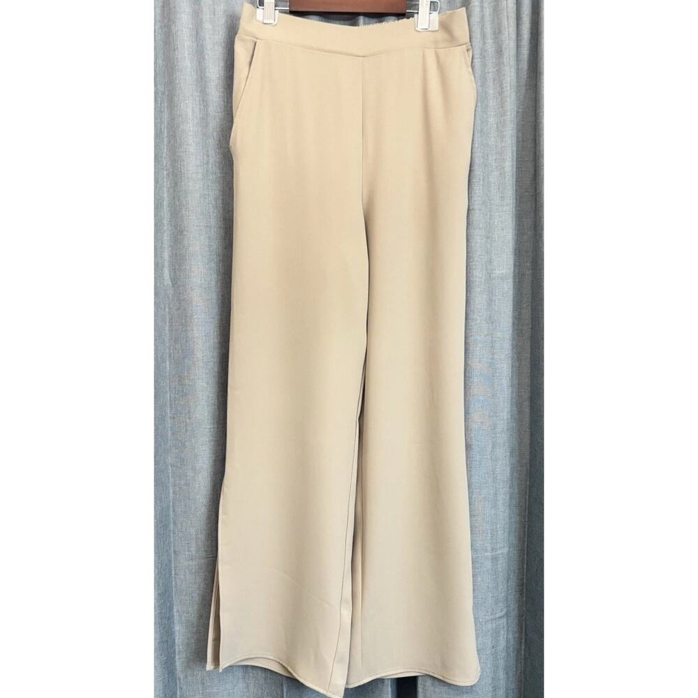 NWT Melloday Ivory/Cream Pull on Elastic Waist Pant Size Small New - Picture 4 of 11